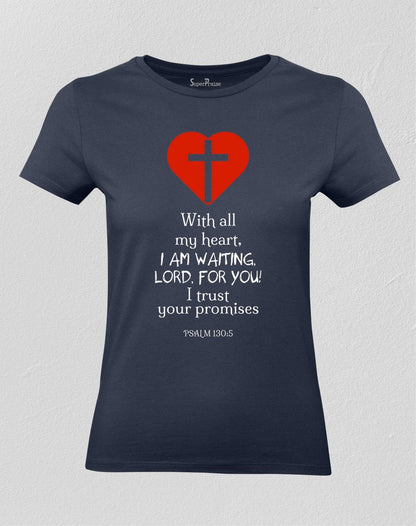 Christian Women T shirt Your Promises Hope