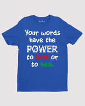 Words Have the Power Jesus Faith god Christian T Shirt
